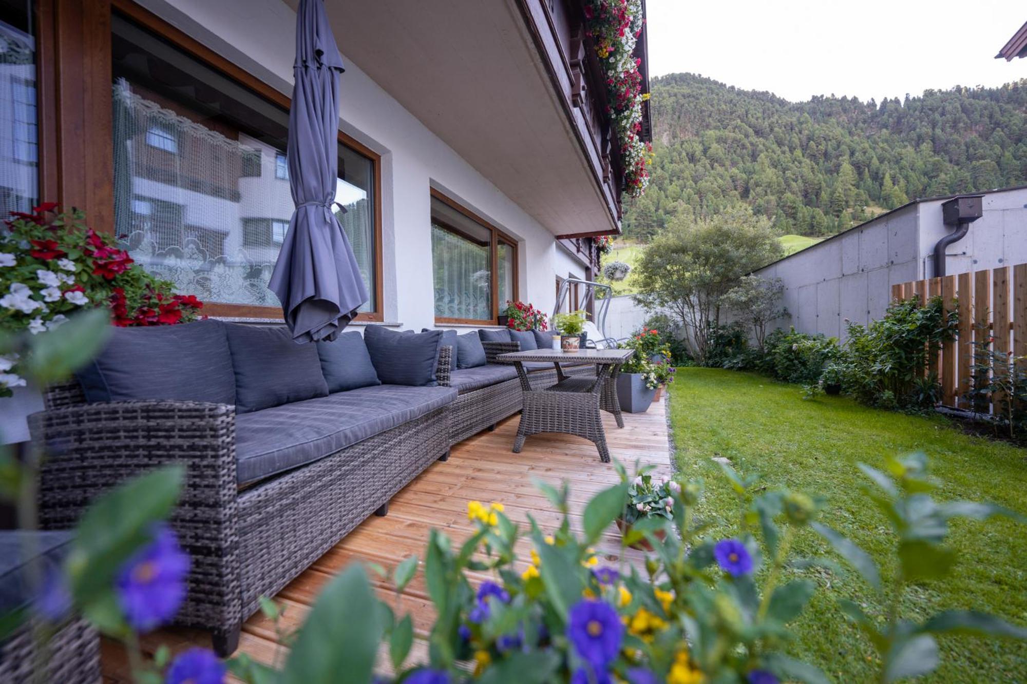 Gaestehaus -Pension Edelweiss Vent Exterior foto